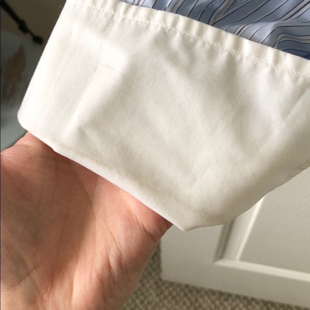 Blue Button Down - Picture 3 of 6